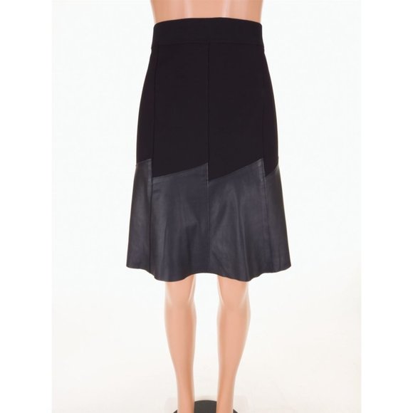 ELIE TAHARI 8 Becky skirt  in Black - Picture 4 of 11
